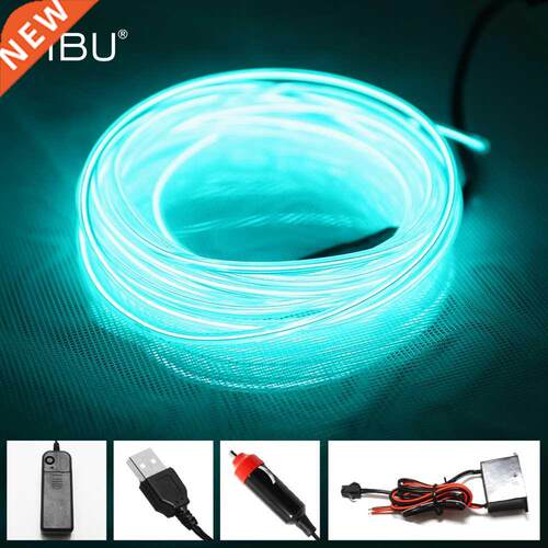 Led Neon Wire Colorful LED Strip Lights Rainbow El Flexible