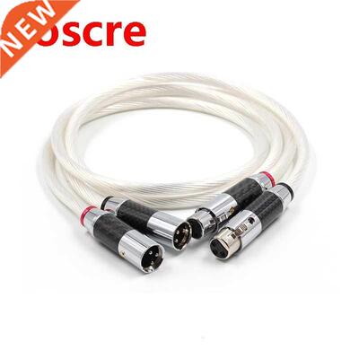 Hifi Pair XLR Cable Pure 7N OCC Silver-Plated Audio Cable Wi