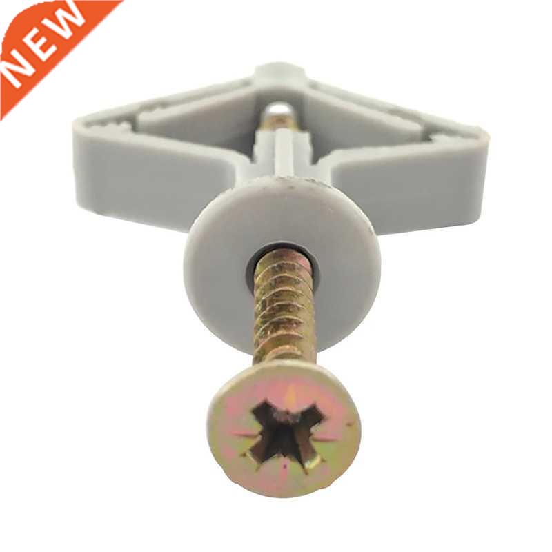 100pcs Plastic Nylon Plane Type Expansion Bolt for Hollow Br