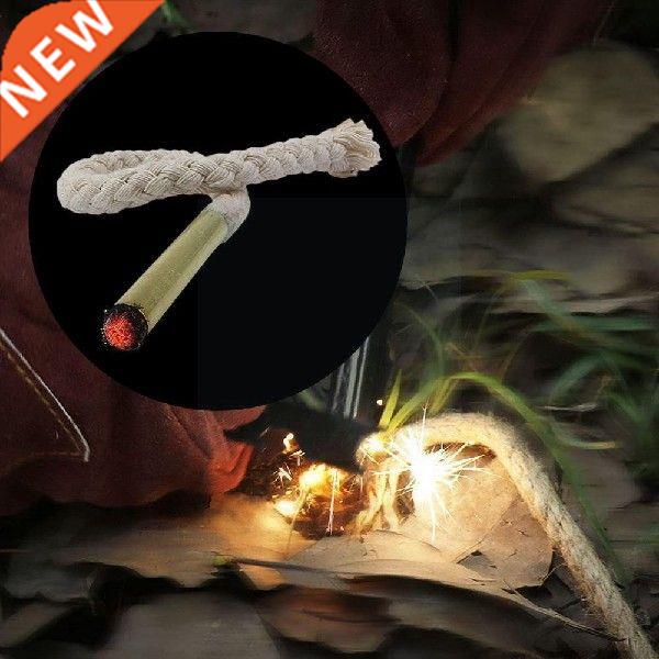 10 Inches Portable Lighter Rope Cotton Brass Camping Tool