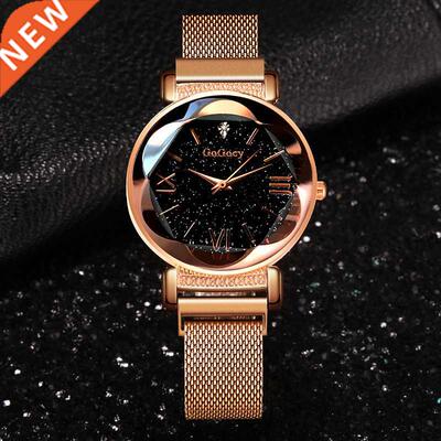 2022 Ladies Wrist Watch Starry Sky Magnetic Women Watch Luxu
