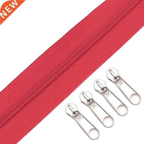 5 Meters # Zipper by Yard Bulk Nylon C Zippers with 10pcs Z