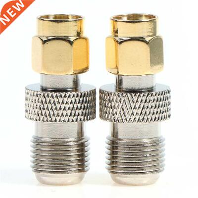 One Or 2pcs F Type Female Jack To SMA Male Plug Straight RF
