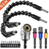 Hex Extension Shank Nut Bit Flexible Driver Drill