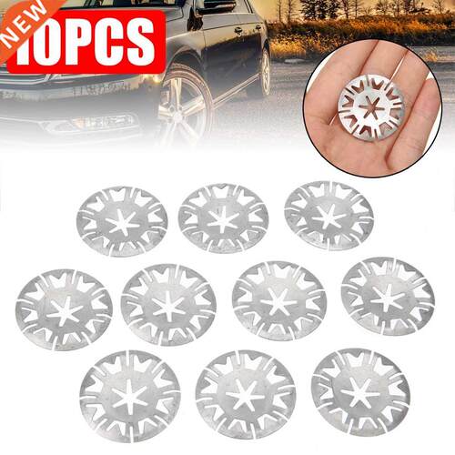 10pcs Practcal Undertray Exhaust Heat Sheld Clp Nut Nos