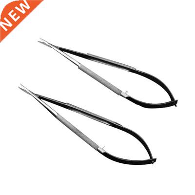 Microscopic Scissor Forcep Probe Micro Hook Tweezer Spatula
