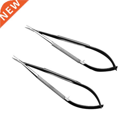 Microscopic Scissor Forcep Probe Micro Hook Tweezer Spatula