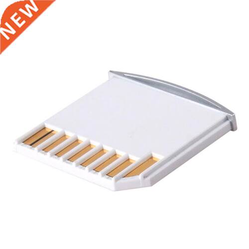 White MicroSD Card Adapter TF to SD Adapter Support For MacB