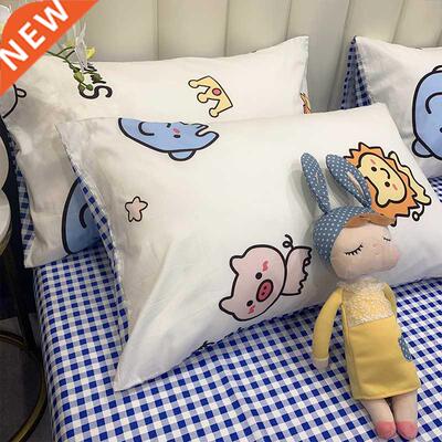 Full Cotton Pillowcase Cotton Pillow Case Double Single
