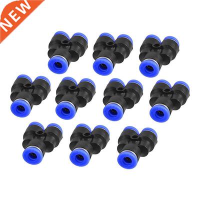 6mm to 6mm Coupler 3 Ways Y Style Tube Joint in Pneumatic Co