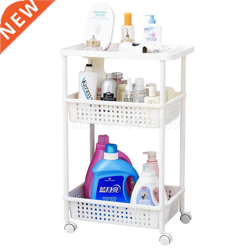 Bathroom Bathroom Shelf Flooring Living Room Storage Rack - 实物图