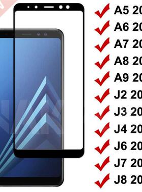 9D Tempered Glass on For Samsung Galaxy A5 A7 A9 J2 J3 J7 J8