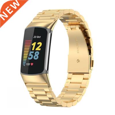 Stainless Steel Band For Fitbit Charge 5 Smart Watch Bracele