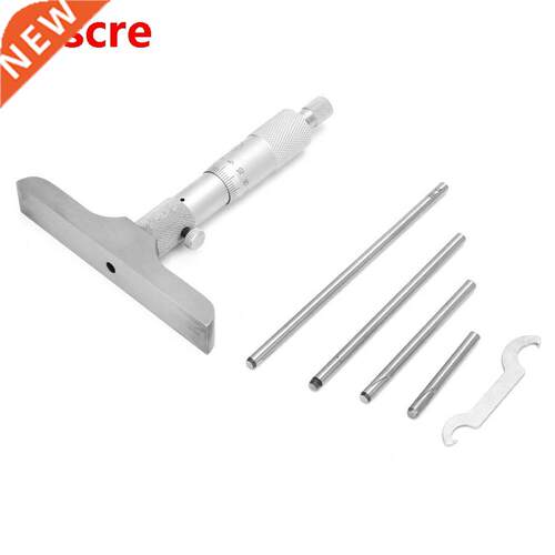 Set of depth micrometers high round measuring tool Depth mic