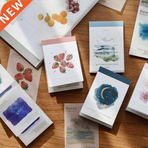 50 pieces series carry mini scrapbook materials, handicraft