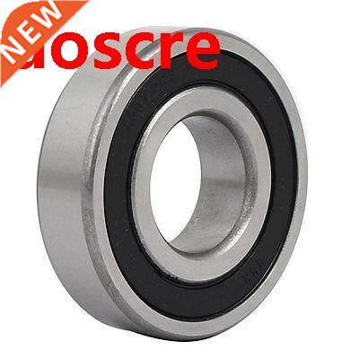6307RS Double Rubber Sealed Deep Groove Ball Bearings Silver