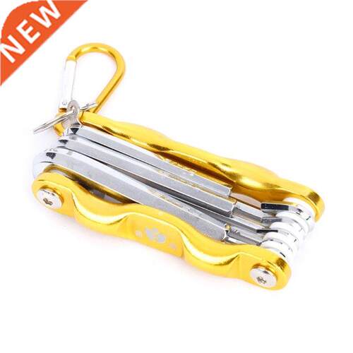 Aluminum Handle with Large Torque Hexagon Keys Golden Foldin