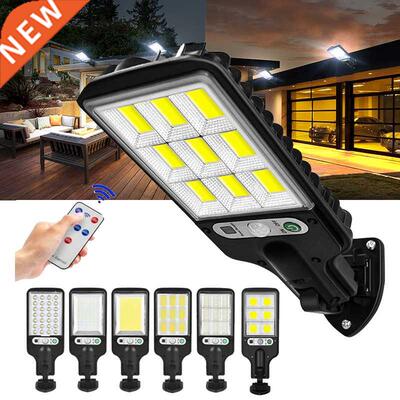 Outdoor Solar Lamp Solar Street Lights With 3 Light Mode Wat