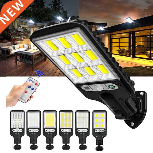 Outdoor Solar Lamp Solar Street Lights With 3 Light Mode Wat