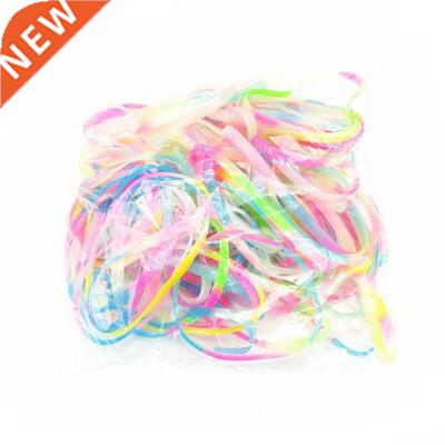 10/20/30PC Colorful Charm Silicone Bracelets Wedding Guests