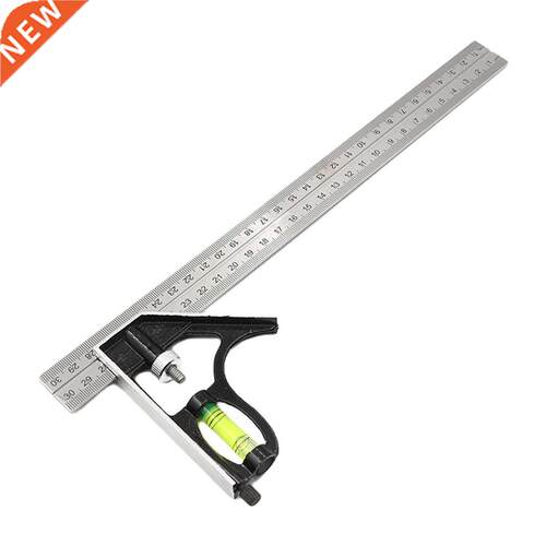 Sliding Combination Square Ruler Level Tool 300mm Best Quali