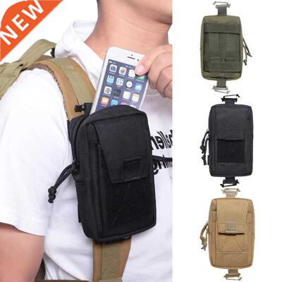 Molle Tactical waist Bag Outdoor Emergency edc pouch Phone P