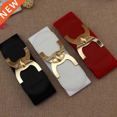 65cm Female Rotatng Lock Wastband Wde Elastc Belt for Wo