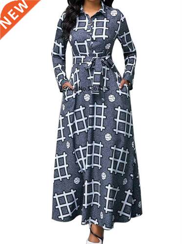 African Dresses For Women 2020 Dashiki Long Maxi Dress Bazin