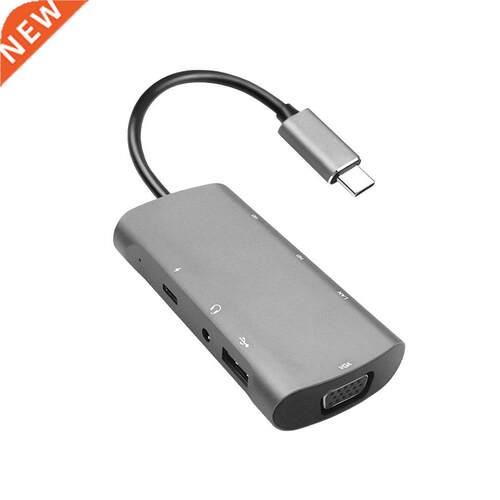 Dual Monitors Lap Docking Station USB C Adapter  Ports U
