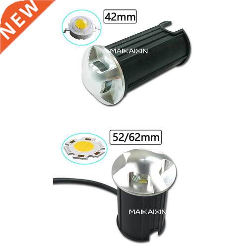4 Pcs IP67 Waterproof LED Underground Light 1W 3W 5W Outdoor