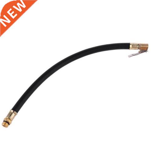 Car Tire Air Inflator Hose 1/4 Auto Male Thread Rubber Tube