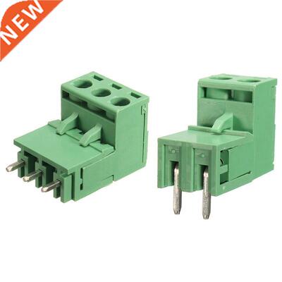 10Pcs Pitch Pin Plug-In Screw Connector Right Angle 10 Pc