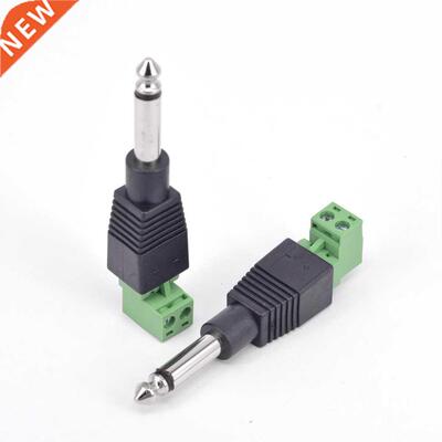 6.35mm Mono Audio Jack Free Solder Headphone Micrphone termi