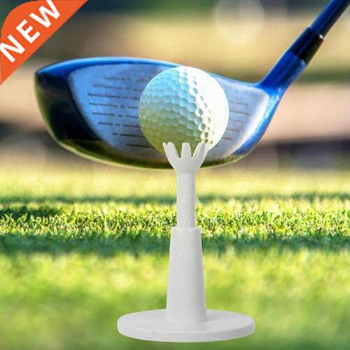 2 Pack Golf Tee Adjustable Height Soft Rubber Bendable Ball