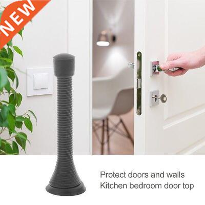 Spring Door Stopper Door Stop Kitchen Bedroom Wall Guard