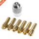 With M8x0.75mm Black 6pcs Accessories Chucks Nut For Collet