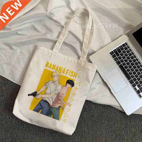 Harajuku Anime Banana Fish Graphic Ladies Shopping Bag Handb