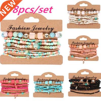3-4pcs/set Fashion Multilayer Crystal Stone Beads Tassel Cha