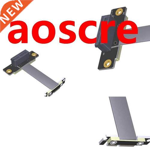 PCIE X1 Riser Cable Dual 90 Degree Right Angle PCIe .0 X1 t