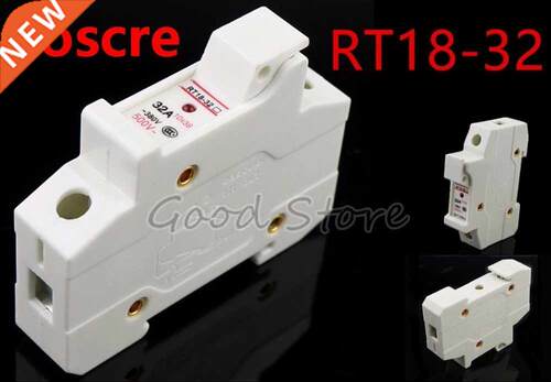 1PCS RT18-32 AC 380V 32A 1 Poles 1P 10x38mm DIN Rail Mount F