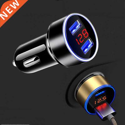 Car Charger For Cigarette Lighter Smart Phone USB Adapter Mo