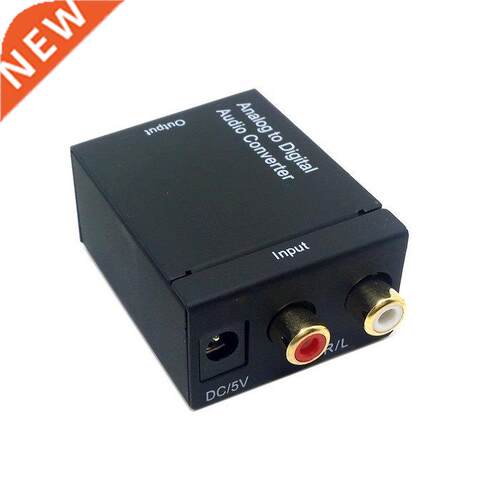 Analog L/R to Digital SPDIF Coaxial Coax RCA & Optical T
