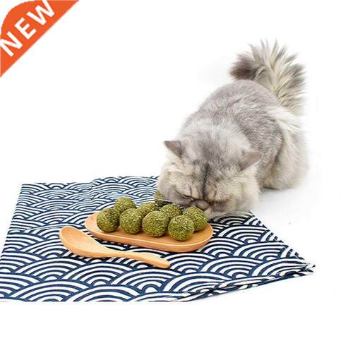 Pet Catnip Toys Edible Catnip Ball Safety Healthy Cat Mint