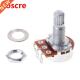 Potentiometer Pot Effect A10K 18mm Bass Pedal Shaft Electric