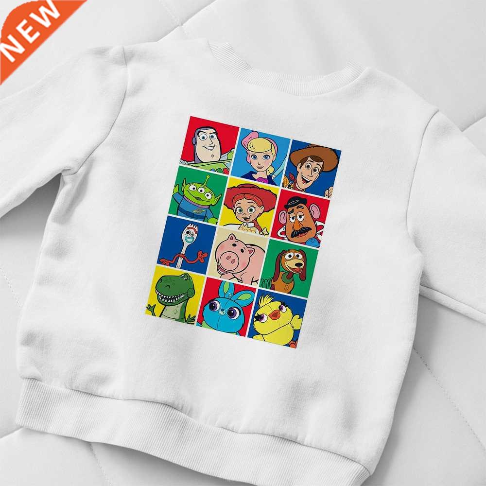 Toy Story Kids Sweatshirt Comfy White Exquisite Tops Clothe