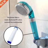 Filter Adjustable Cotton Shower Jetting Bath Recableght