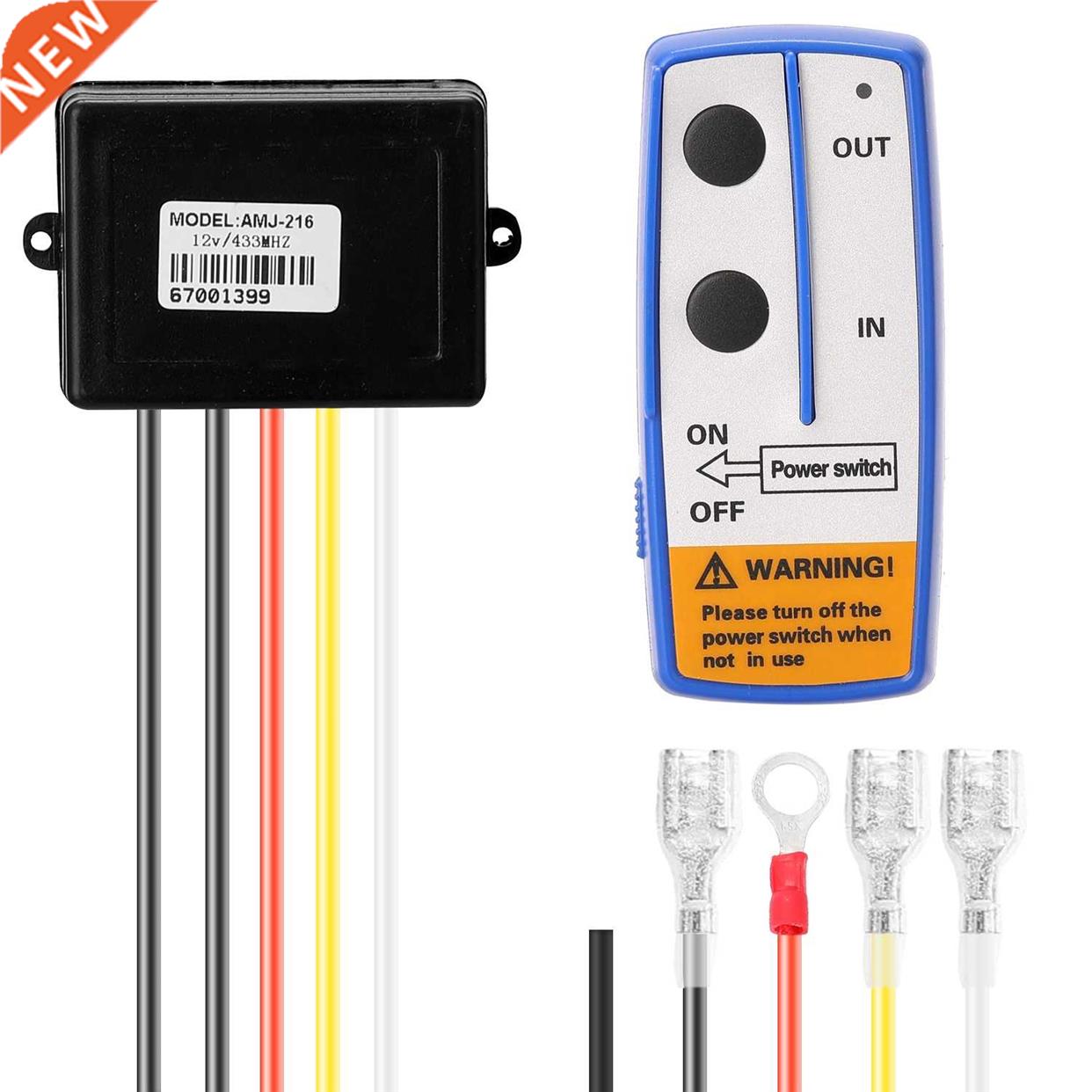 Solenoid Relay DC12V Universal 400A Winch Solenoid Relay Ele