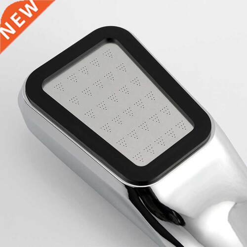 300 Holes Shower Head Water Saving One Key To Stop Water No