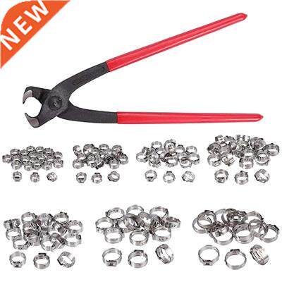 1 Set Hose Clamp Set 6-21Mm Hose Pipe Clips With Clamp