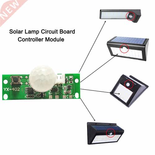 3.7V  Kit Solar Lamp Board Control Sensor Night Light mod